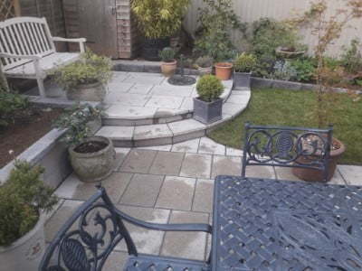 Natural Stone Lincoln Installed By Lincoln Paving Contractors